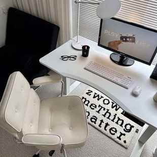 电脑家用办公卧舒SFF升适室降转椅女生公椅书房宿舍椅子办学习化