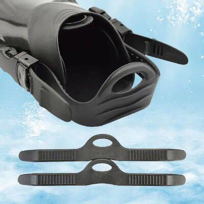 1 Pair Diving Fins Strap Adjustable Fins Replacement Buckle