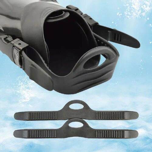1 Pair Diving Fins Strap Adjustable Fins Replacement Buckle