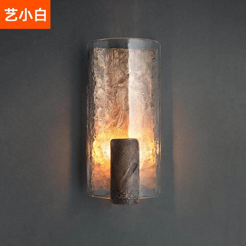 【支持非标定制】玻璃壁灯简约客厅背景墙灯设计师款样板房灯具