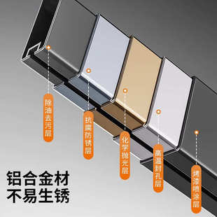 折叠浴帘杆弧形L型U型杆浴室隔断浴帘杆窗帘杆晾衣杆伸缩杆免打孔