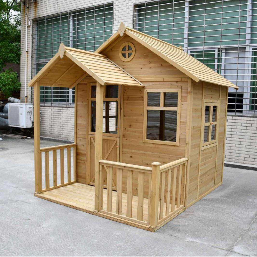 幼儿园户外木屋 儿童游乐设施木制小房子室外娱乐场所过家家