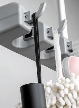 不架锈钢拖把可移架落F96596M6地式置物放扫把挂架酒店学校动清洁