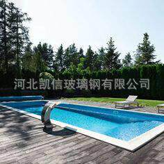 拼装亚克力泳池源头工厂直销别墅健身房液压驱动无边际恒温游泳池