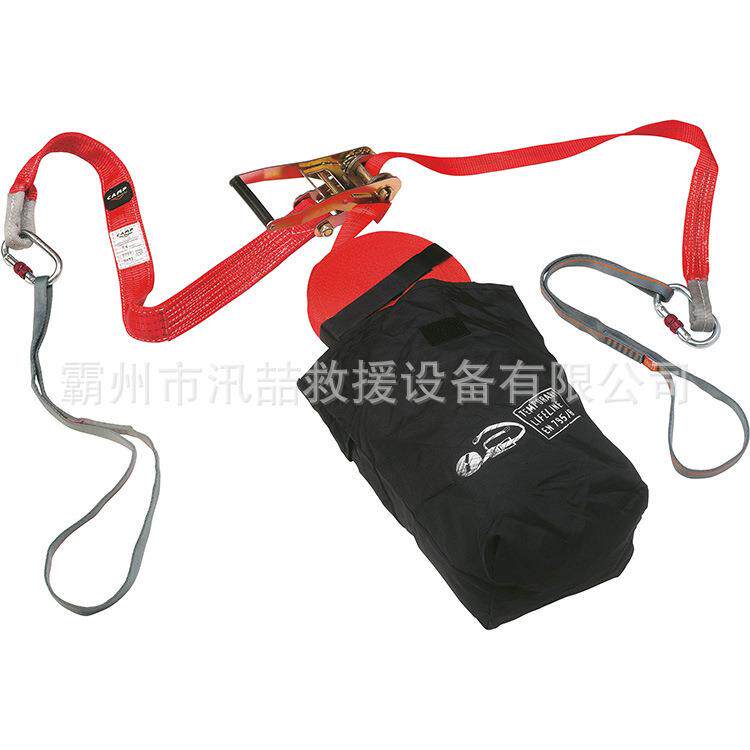 户外钢制绳索收紧器临时水平保护系统高强度防磨绳子收纳器