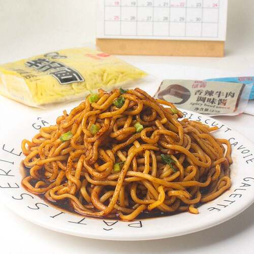 南街村港式车仔面xo海鲜酱乌冬面香辣牛肉酱速食方便面拌面