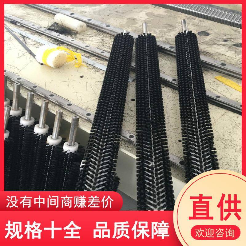 毛585刷辊滚筒刷工洗机毛刷辊尼龙刷辊除清尘空心丝圆形毛刷厂业