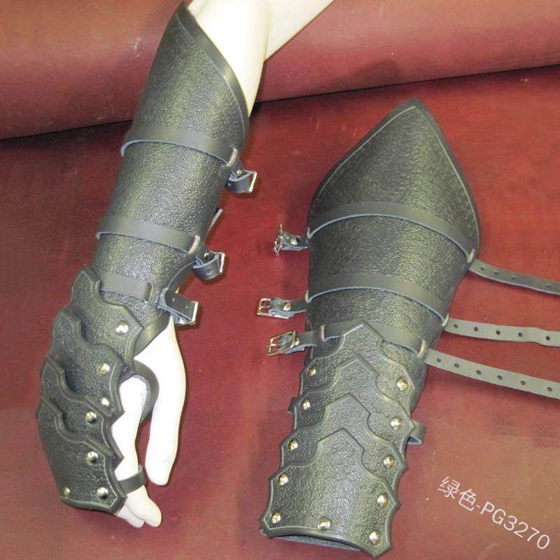 中世纪骑士护手护腕欧美复古维京时期剑客武士刺客信条臂甲皮套