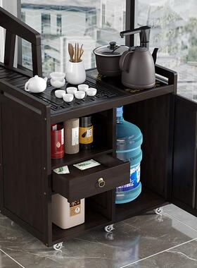 茶桌茶移动家用台烧水茶壶体水柜带轮茶一吧CCH几茶盘边几小茶车