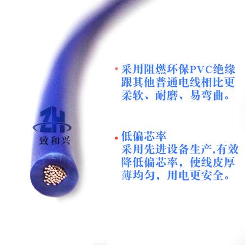 环保纯铜RV1.5平方单芯多股铜丝控制软电线信号控制电子导线100米