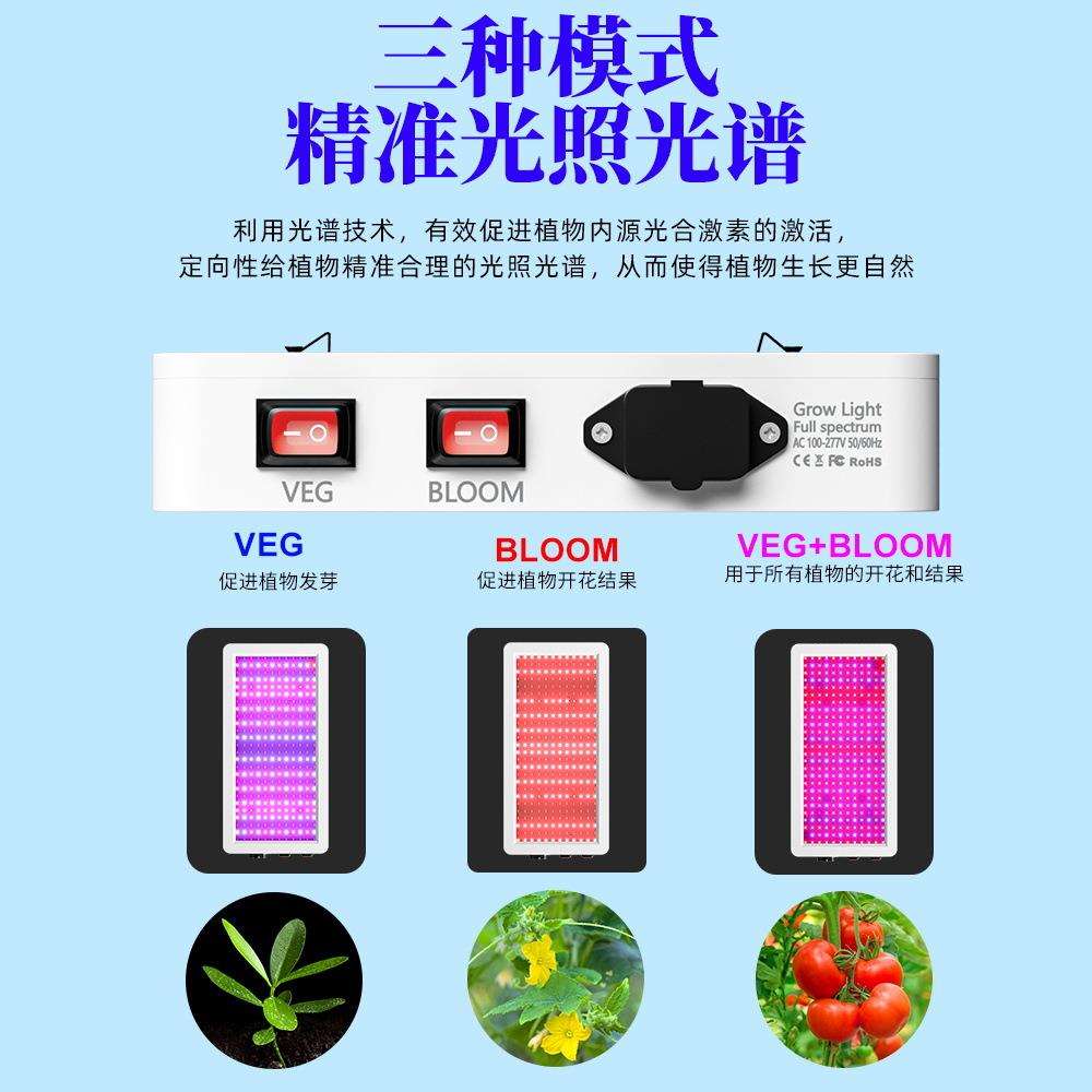 谦润明LED植物长灯全光谱温室大OGF育棚专用生种植补照光灯室内苗
