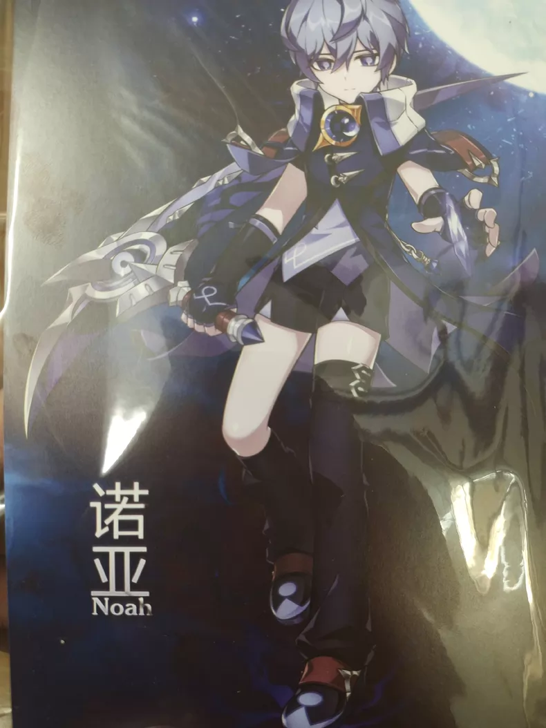 Elsword Convention Freebies - Noah Postcard Set (5 pieces)