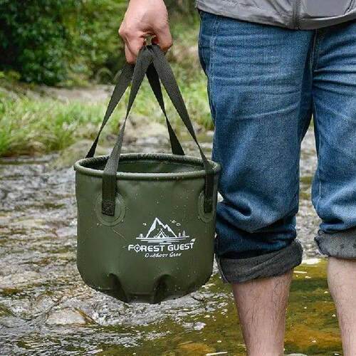 Folding Water Bucket Foldable Outdoor Basin Bucket 20L