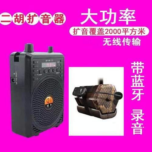 芝声E388小蜜蜂无线 线扩音器二胡笛子葫芦丝电管教师扩音机蓝牙