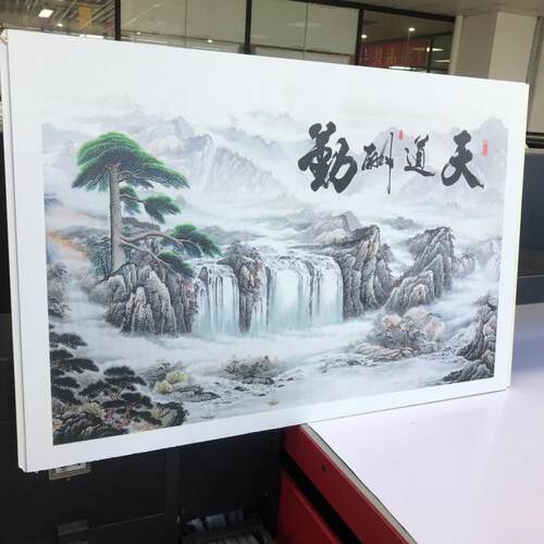 迈创广告牌uv打印机 路灯标示牌彩印喷墨KT板迈创2512平板打印机