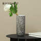 鹅卵石best 软west玻璃 器水培花柱状直筒样板间大理石花瓶装 饰品