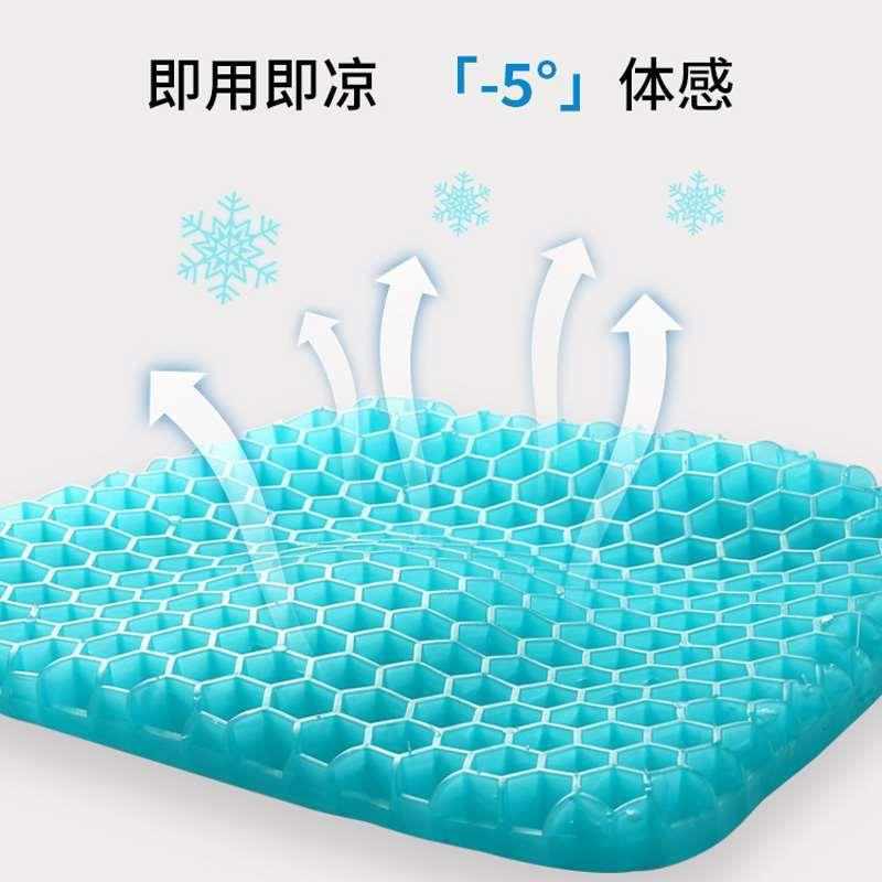New NeRst gel c car back cushion breathable silicone wLais