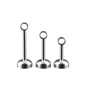 晾衣杆阳台顶装 挂衣杆304不锈钢晾衣架晒衣架晾衣服杆子 固定式