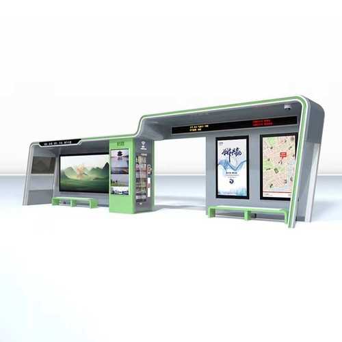 智能候车亭公交候车亭公交站台仿古候车亭候车厅电子站牌灯箱厂家