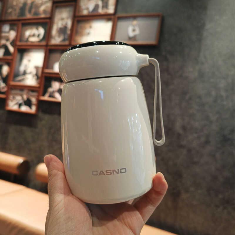 可爱小巧旅行保温杯带茶漏有提手森系办公室泡茶水杯子超萌INS