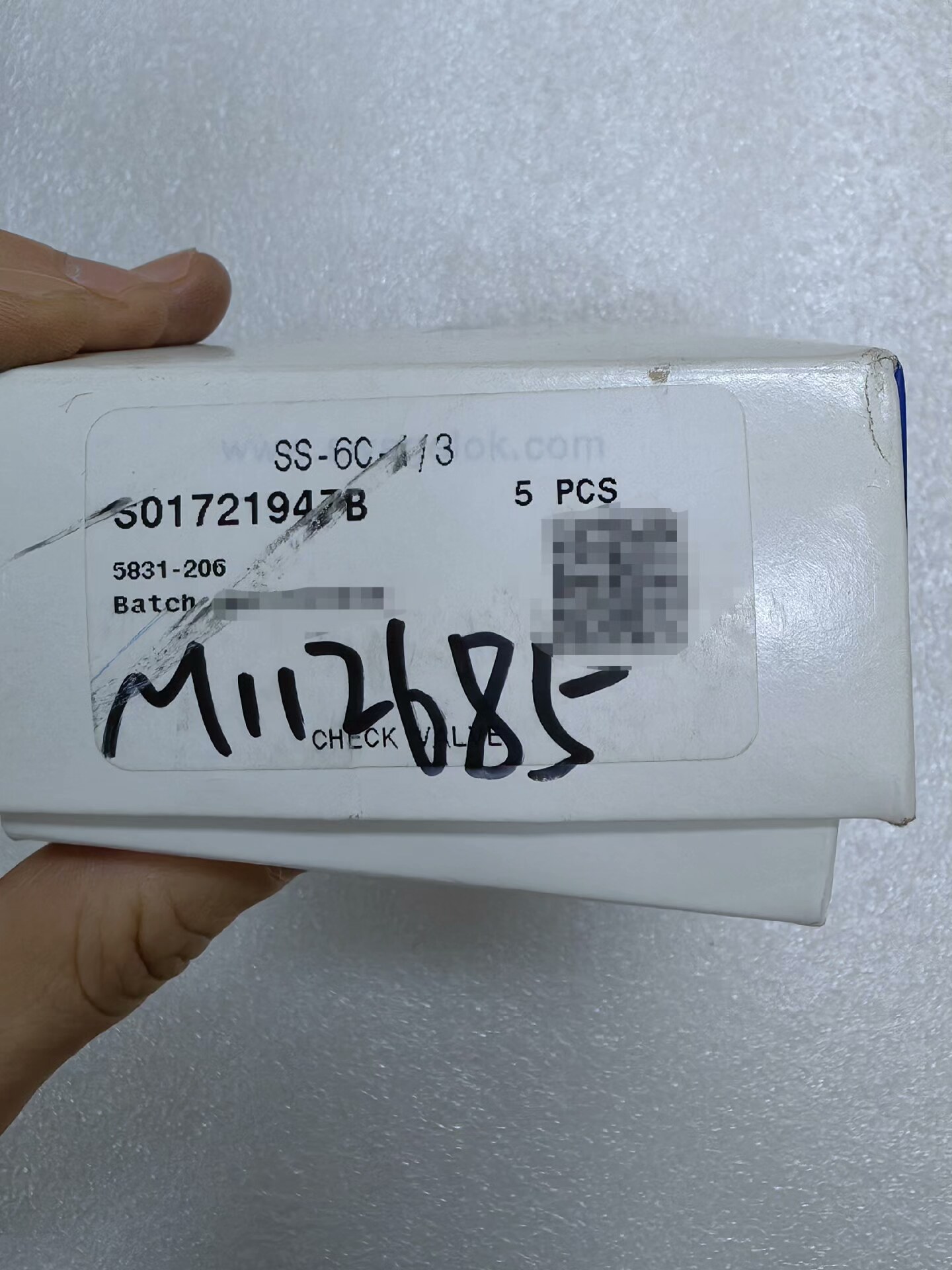 世伟洛克 Swagelok   SS-6C-1/3  全新原