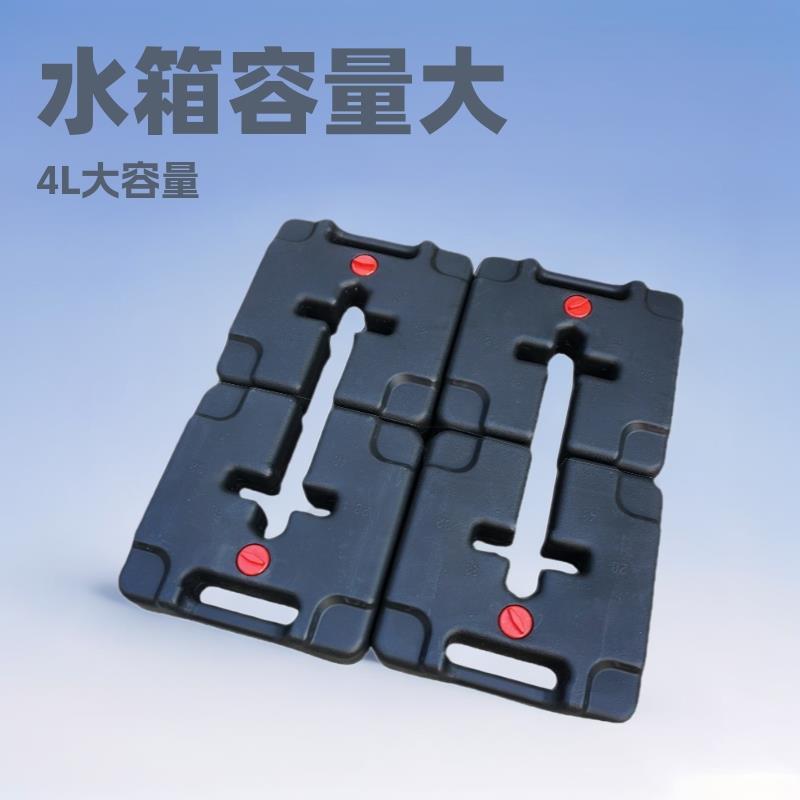 帐篷底座水箱4个一箱注水座帐篷固定塑胶水座灌水注沙桶底座22L