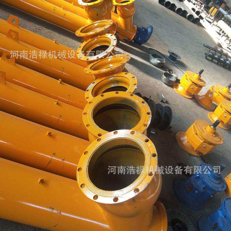管式U型无轴螺旋输送机 绞龙上料机 不锈钢螺旋提升机