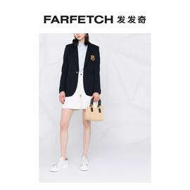 Polo Ralph Lauren女士经典logo刺绣双针织西装夹克发发奇