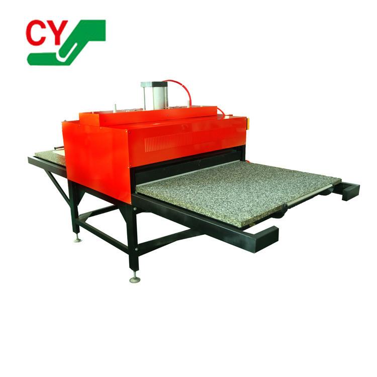 自工厂直机销热转印平服装动烫画机 气动双面工位升华器CY-A厂家