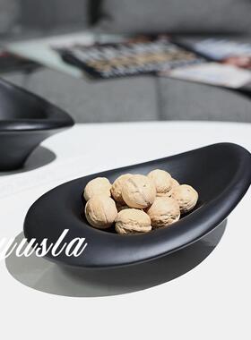 爆款摆法式奶油风客厅茶几KMG果托盘餐厅吧台板样间件软装饰水品