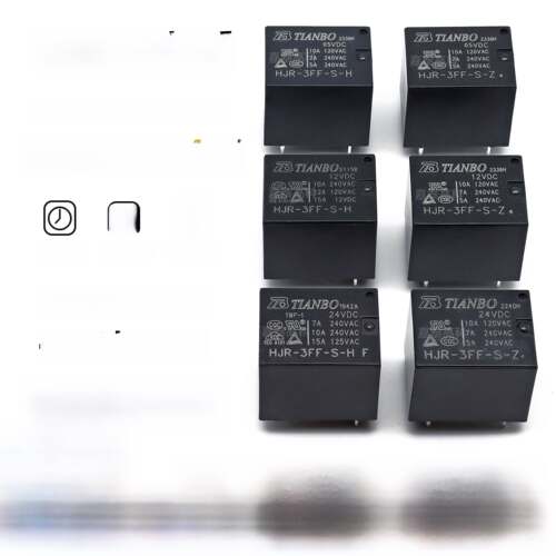 原装天博天娃继电器jr- 3ff - s - h -Z-05Vdc 12Vdc 24Vdc 10A45