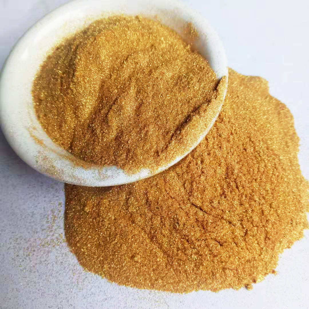 涂料珠光粉烫金珠光颜料闪亮装饰雕塑用金色珠光粉量大优惠
