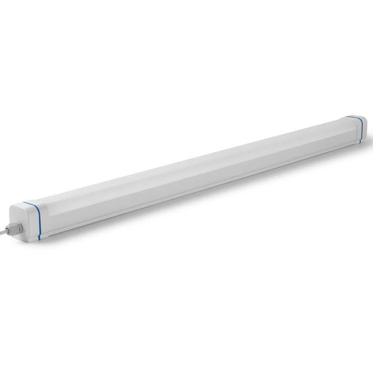 调色温三防灯1.5米60W三防支架灯T8双管防水灯内带接线端可串联