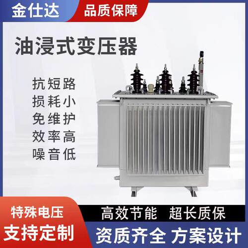 s20s13高压10KV电力油浸式变压器千瓦100/250/315/400/500/630KVA
