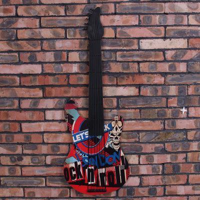 墙饰铁艺吉他墙创意墙酒壁挂饰LBU家装饰品工艺品墙上壁饰吧壁挂