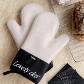 Easygood隔热防烫手套矽胶厨房锅蒸烤箱专用加厚耐高温微波炉烘焙