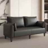 ZBW猫爪皮沙发客厅小户型现人代简约房公寓奢卧室出租双人三服装