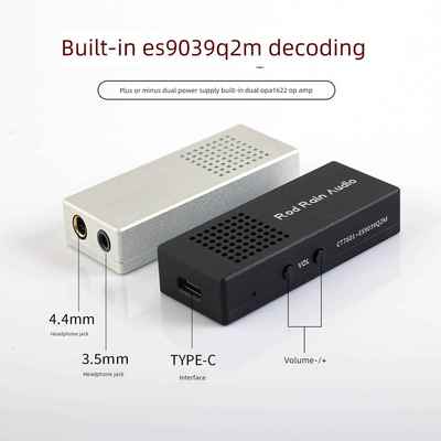 火烈鸟平衡解码放大器手机小尾Es9039Q2M声卡便携式支持Dsd