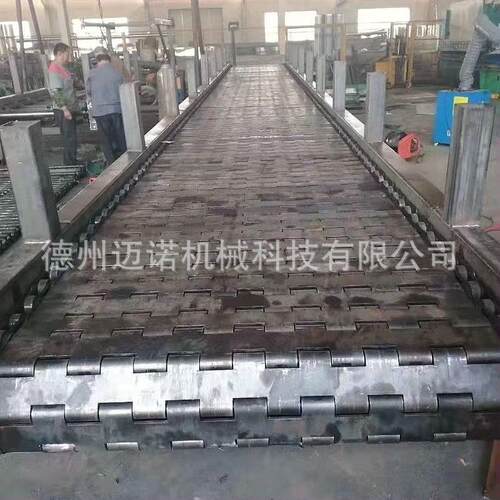 加工重型输送带磷板输送机喂料机碎石给料机矿石链板流水线厂家
