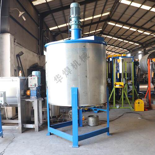不锈钢搅拌配料溶解罐 液体乳化混料缸 300L加热液体搅拌桶厂家