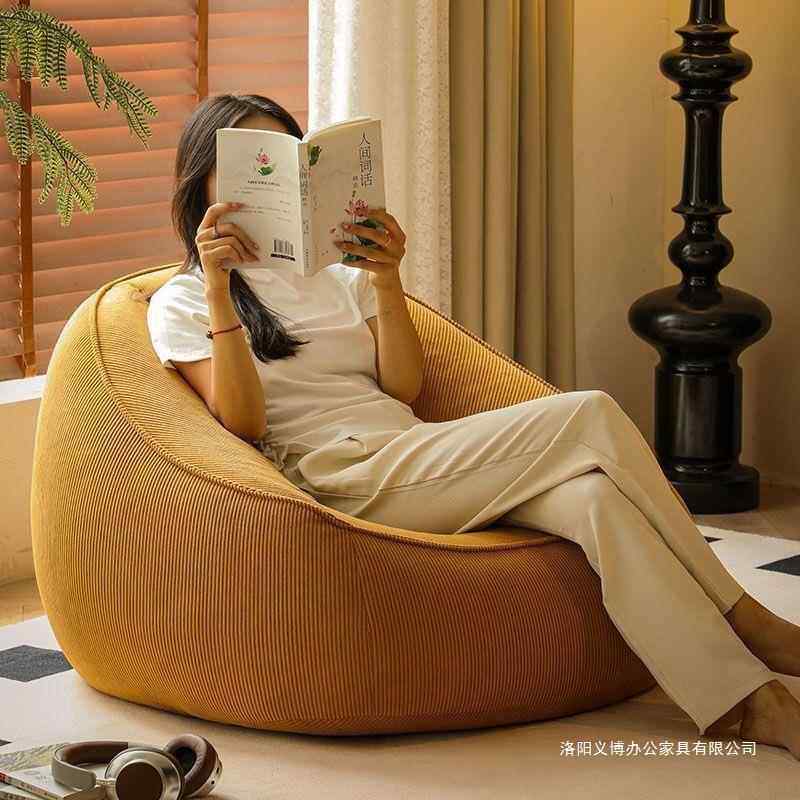 厅豆袋懒UOV人发榻榻米单人沙发椅客卧室休闲狗网红人沙类窝阳台