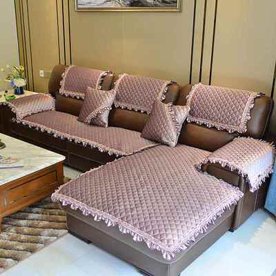 正品贵妃皮沙发垫子 套装四组合客滑厅防坐垫订做简约毛绒沙季发