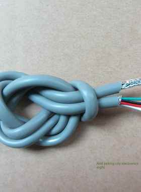 4芯信号线0.2平方米2.3.5.6.8.14芯编码器线拖炼屏蔽伺服线耐磨耐