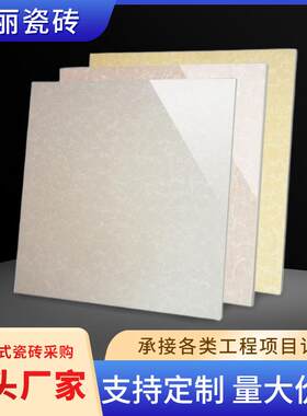 厂家工程玻化砖聚晶普拉提瓷砖800*800防滑耐磨室内客厅地砖