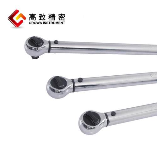 优英霸全金属预手置力式扭扳（制）镀铬扭965力扳手欧洲英制