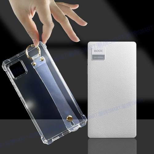 适用BOOX P6保护套小白马防摔软壳轻薄 文石P6手持软胶套气囊 小