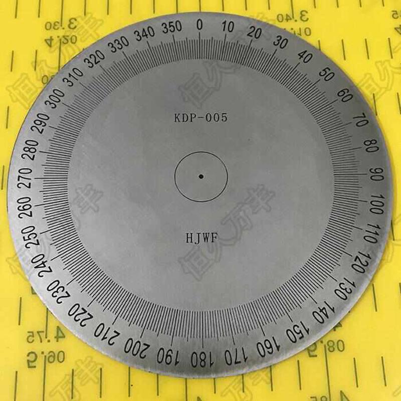 刻度盘无孔手轮圆形分度标识盘外径150x0x2 A005直销 恒久万丰
