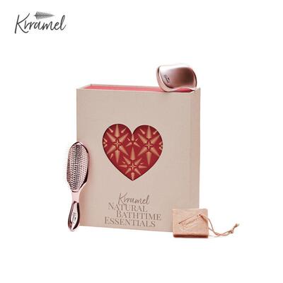 KRRAMEL七夕礼盒情侣礼物送老婆按摩梳护发套装实用女友节日礼物