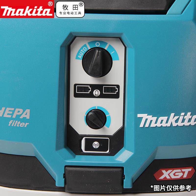 makita牧田VC004GL锂电40V充电式工业吸尘器干吸15L无线吸尘