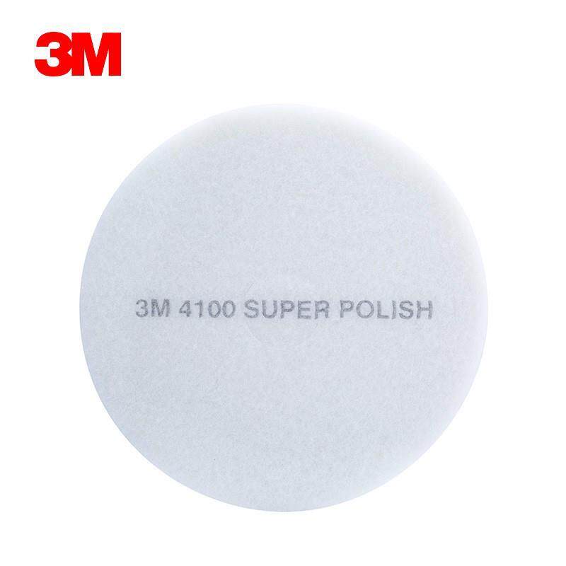 3M 4100单擦机白色低速抛光垫17英寸 自动洗地机20英寸抛光垫